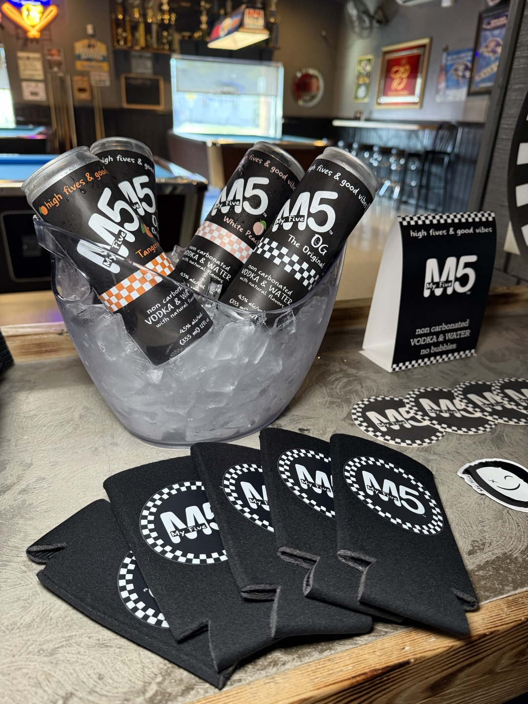 My5 Table at Tasting Event 2